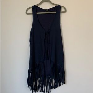 Vest with Fringe